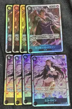 ワンピースカード　ドラゴン＆ロビンsr まとめ売り