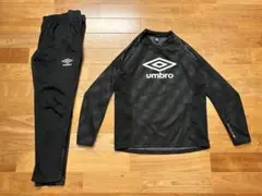 極美品　アンブロ　UMBRO PRO‐TR セットアップ　XL デサント