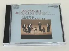 旧規格◇スーク スメタナSQ モーツァルト 弦楽五重奏曲第1番 第5番◇S16