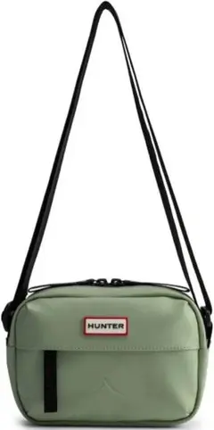 HUNTER グリーン ショルダーバッグ
