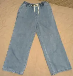 studio CLIP ライトブルー ストレートデニムパンツ【完売品】