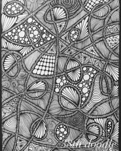 #38 抽象画 原画