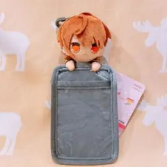 カラフルピーチ　うり　ぬいぐるみパスケース