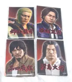 【未開封品】龍が如く スクエア缶バッジ レジェンド極くじ まとめ売り