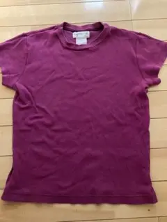 agnès b. パープル 半袖Tシャツ 2 アニエスベー　レディース　キッズ