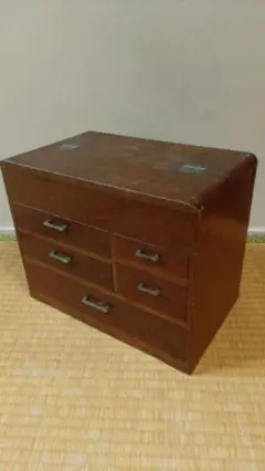 【骨董】小箪笥 隠し引出付