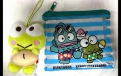 けろけろけろっぴ ぬいぐるみ マスコット ポーチセット