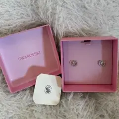 swarovski スワロフスキー スタッドピアス シルバー