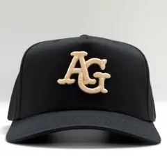 【5パネルキャップ】LA Spider CAP 同ボディ AG CAP ブラック