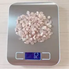 【天然石】モルガナイト　ピンク系ルース石 60g 小粒〜中粒