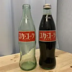 コカコーラ セット 1リットル 未開封 から瓶 赤ラベル レトロ
