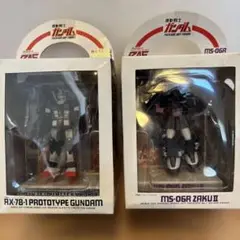 ガンダム＆ザク　フィギュアセット