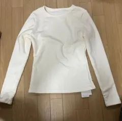 Dazy ホワイト 長袖Tシャツ