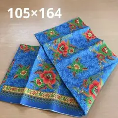 【新品】アジアン布　ハンドメイド　プリント生地　タイ布生地　はぎれ　花柄生地