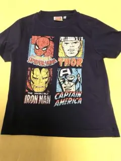 マーベル　スパイダーマン　アイアンマン　Tシャツ　120 子ども服　子供服