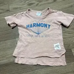 HARMONY ピンクベージュ Tシャツ 100cm