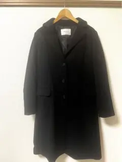 【最終値下げ】オペークドットクリップ　チェスターコート ロングコート