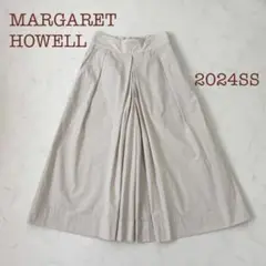 【2024 美品】マーガレットハウエル WASHED COTTON POPLIN