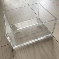 無印良品 クリアケース 透明ティッシュケース