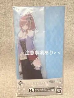 五等分の花嫁〜ぬくもりを分かち合って〜 一番くじ 中野三玖
