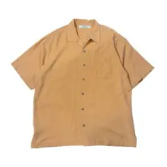 tommy bahama レーヨンシャツ　開襟　オープンカラー　オレンジ　XL