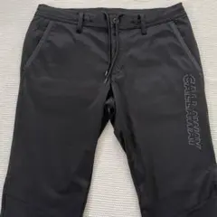 キャロウェイ　ゴルフストレッチパンツ ロゴ入り　M ブラック