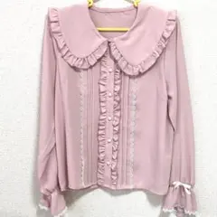 夢展望 DearMyLove うさ耳 ブラウス ピンク 長袖