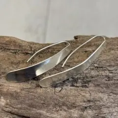 カレンシルバー　ピアス　ハンドメイド