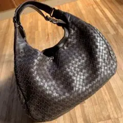 【美品 大人気】BOTTEGAVENETA カンパーナ イントレチャート レザー