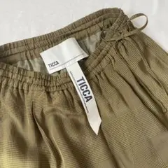 TICCA ティッカ イージーワイドパンツ ウエストゴム