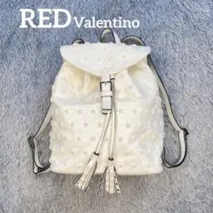 RED VALENTINOレッドヴァレンティノ レザーリュック 星スタッズ
