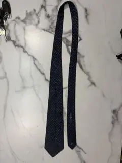Ralph Lauren ネイビー ドット柄 ネクタイ