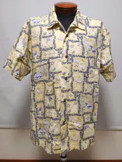未使用級✨PAIKAJIパイカジ Okinawaコットンアロハシャツ deigo