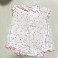 メゾピアノ うさぎ ロンパース 半袖