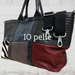 イオペレ ボストンバッグ ブラック ドクロ レザー IO PELLE 2way 2025年最新】IO PELLE バッグ スカルの人気アイテム - メルカリ