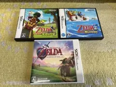 NintendoDS/3DSソフト ゼルダの伝説 3本セット(バラ売可)