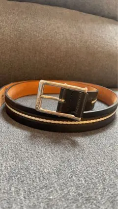 BALLY ストライプ ベルト