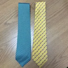 dunhill シルク ネクタイ 2本セット