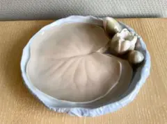 約100年前の蓮の花のお皿 ビングオーグレンダール