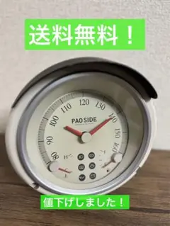 日産/PAO 純正オプション時計　ジャンク レア当時物！日産パオ 純正？オプション？クォーツ 時計