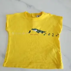 PETIT BATEAU イエロー Tシャツ 80m