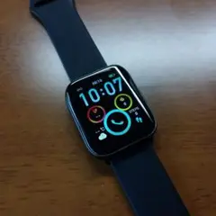 スマートウォッチ ブラック 心拍数・睡眠トラッキング