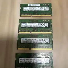 Samsung PC3L 12800S 4GB 4枚セット