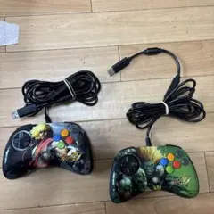 ストリートファイター USBコントローラー 2個セット美品