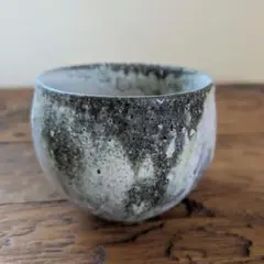 人気作家　辻村唯　(師　辻村史郎)自然釉　 ワインカップ　フリーカップ 人気作家 辻村唯 (師 辻村史郎)自然釉 ワインカップ フリー