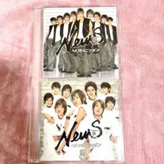 NEWS Newsニッポン　初期メンジャケット　白黒2枚セット　CD