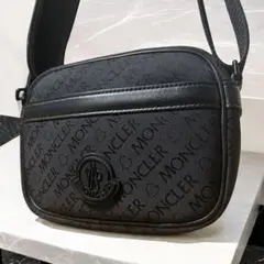 美品　モンクレール　MONCLER ショルダーバッグ　ウエストポーチ　ブラック