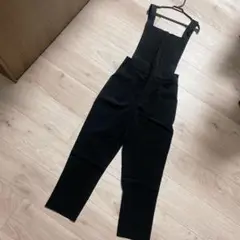 [新品未使用品！]サロペット　黒　大人サロペット