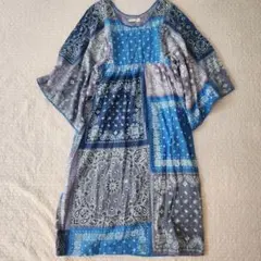 美品★ロデオクラウンズ　バンダナ　ワンピース　パッチワーク　春夏