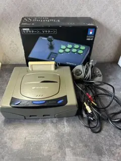 動作確認済み セガサターン 本体 HTS3200 ファイティングスティックセット